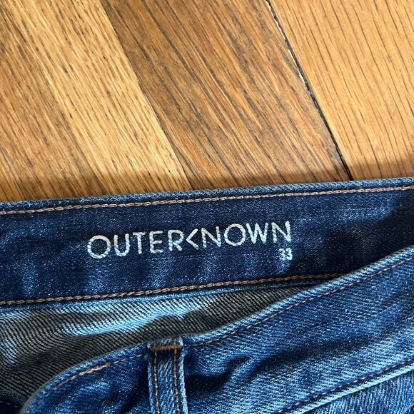 Outerknown Organic Cotton Selvedge Jeans - Mens 33x32 - Picture 7 of 10